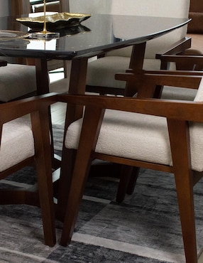 Comedor Vaniglam para 6 personas de mármol