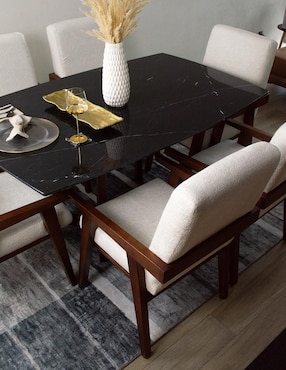 Comedor Vaniglam para 6 personas de mármol