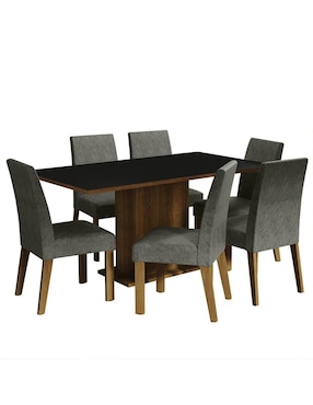 Comedor Renata Madesa para 6 personas