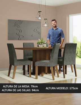 Comedor Renata Madesa para 6 personas
