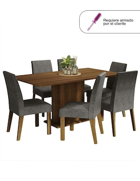 Comedor Renata Madesa para 6 personas