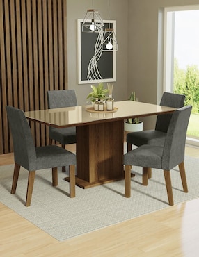 Comedor Avril Madesa para 4 personas