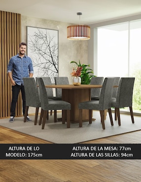 Comedor Dóris Madesa para 8 personas
