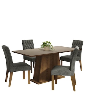Comedor Ashley Madesa para 4 personas