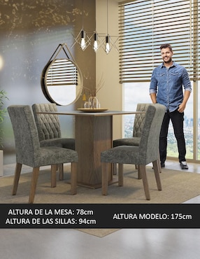 Comedor Livia Madesa para 4 personas