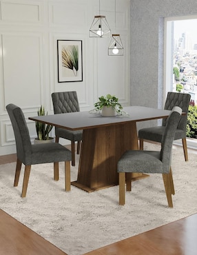 Comedor Ashley Madesa para 4 personas