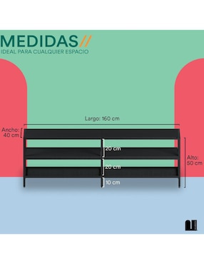 Mueble de tv Mubson de MDF