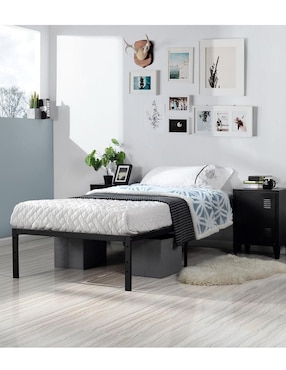 Base para cama armable Kiela Home Make de metal individual
