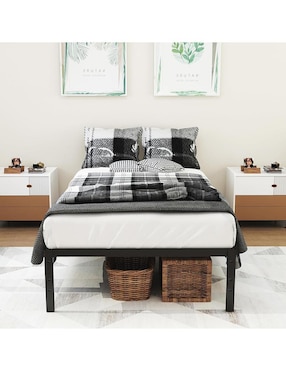 Base para cama armable Kiela Home Make de metal individual