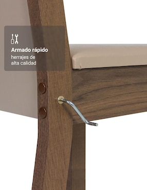 Comedor Talita Madesa para 4 personas
