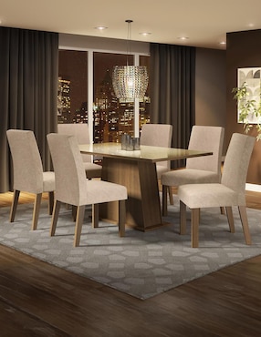 Comedor Patricia Madesa para 6 personas