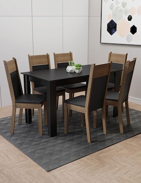 Comedor Medelin Madesa para 6 personas