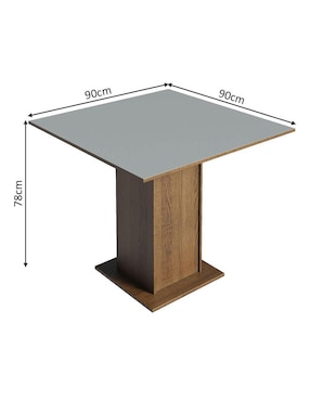 Comedor Samara Madesa para 4 personas