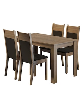 Comedor Havana Madesa Para 4 Personas De MDP