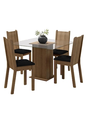 Comedor Maya Madesa para 4 personas