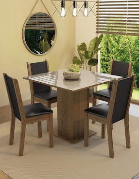 Comedor Tifani Madesa para 4 personas