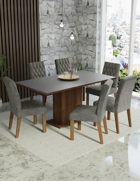 Comedor Hanna Madesa para 6 personas