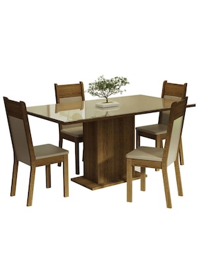 Comedor Greta Madesa para 4 personas