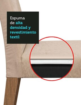Comedor Avril Madesa para 4 personas