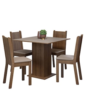 Comedor Samara Madesa para 4 personas de MDP