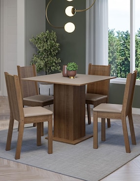 Comedor Samara Madesa para 4 personas de MDP
