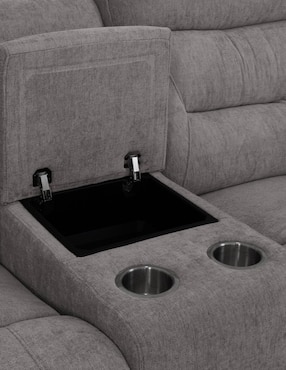 Sala modular izquierda Easy Living de poliéster