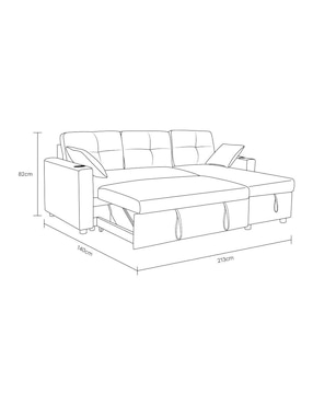 Sofá cama armable Wayfair Easy Living