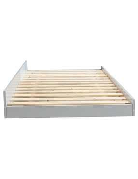 Cama baja Haus Kids de madera individual