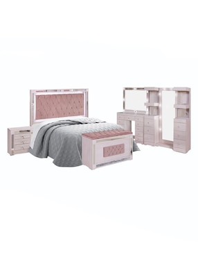 Set Recámara Kessa Melany de MDF