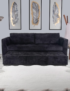 Sofá cama Tiffany Queen M & E Muebles de velvet