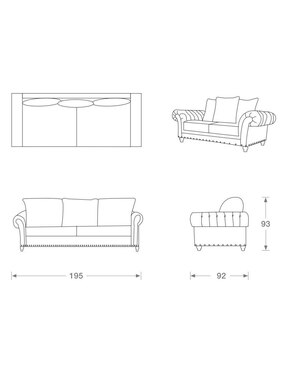 Love seat Tamarindo Wil