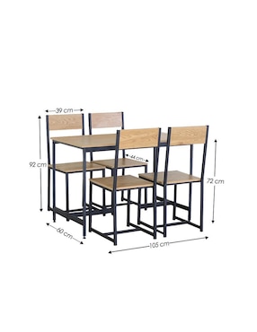 Comedor Ilios Innova para 4 personas