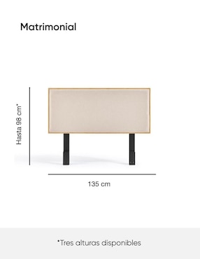 Cabecera Luuna Mix & Match Luuna de madera
