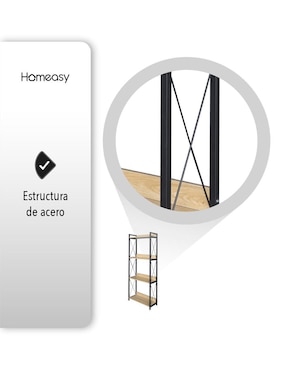 Librero Minimalista Homeasy de MDF