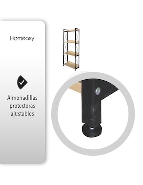 Librero Minimalista Homeasy de MDF