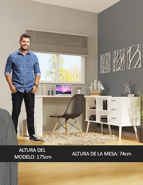 Escritorio armable Lisboa Madesa