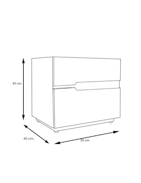 Set Recámara Vaniglam de MDF