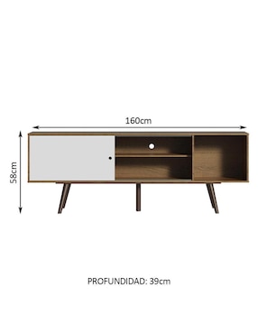 Mueble de tv Cairo Madesa de MDP