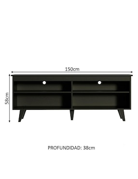 Mueble de tv Udine Madesa de MDP