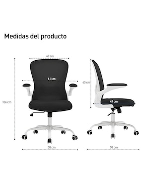 Silla escritorio Bluelander