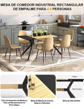 Mesa armable Blicker Furniturer