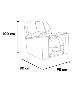 Reclinable Bohoyo Kessa de madera