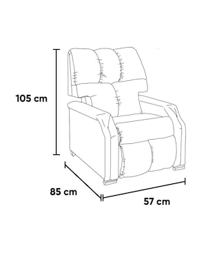 Reclinable Brabos Kessa