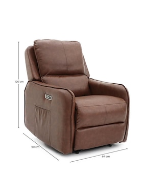 Reclinable Vanlig de vinipiel