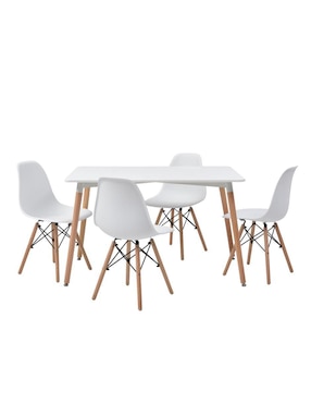 Comedor Sochic Para 4 Personas De Melamina