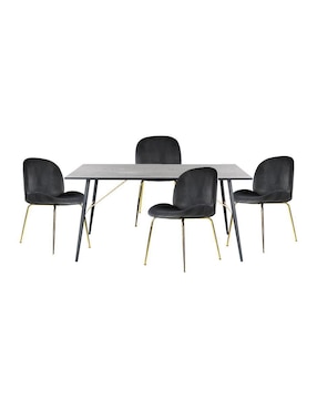 Comedor Luxo Mundo In para 4 personas