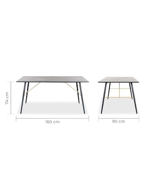 Comedor Luxo Mundo In para 4 personas