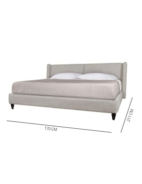 Cama Pisa Latte Mobica de madera