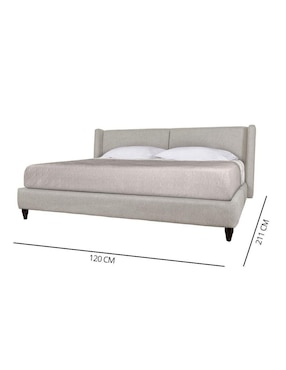 Cama Pisa Latte Mobica de madera
