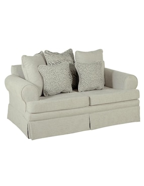 Love seat Moblum Caprice New Perla de lino
